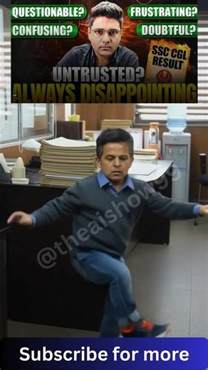 SSC CGL wrong normalisation|SSC CGL revised result|Selection post phase 13 result|AI Generated video