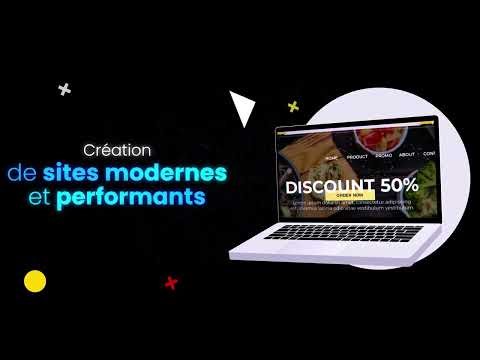 Animation Professionnelle de Site Web | Présentation & Promotion (Made with After Effects)