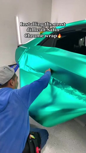 192K views · 10K reactions | The best film but also the most difficult Satin Chrome vinyl wrap 沈 The results‼️✨ #carwraps #carwrapping #carwrap | Jay The Wrap Specialist | Facebook