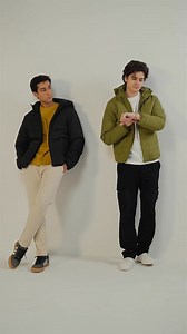 GIORDANO Hooded Paddes Jacket. GIORDANO Hooded Padded Jacket features slant pockets at the front and an interior pocket, keeping you organized and your items secure. With long sleeves and a comfortable fit, you are guaranteed to stay warm and stylish. overview 100% Polyester. Stand collar. Zip front. Snap button pockets. | GIORDANO Bangladesh