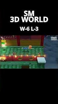 Hands-On Hall: W-6 L-3 | Super Mario 3D World #completionist #mario #supermario3dworld #gaming