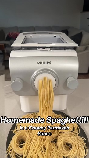 Homemade Spaghetti Recipe Using Philips Pasta Machine