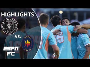 Inter Miami vs. Chicago Fire | MLS Highlights | ESPN FC