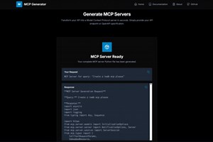 MCP Generator