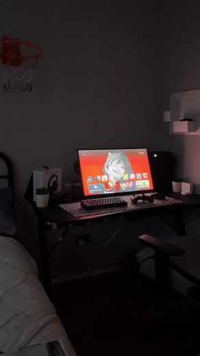 #techtok #monitor #monitorarm #setup