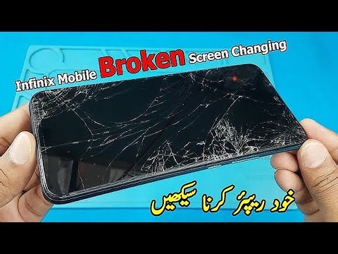 Infinix broken screen change tutorial | Infinix cracked screen repair | Infinix screen replacement
