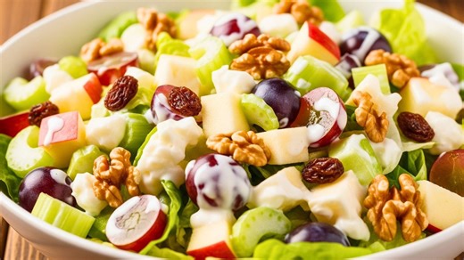 La mejor ensalada de manzana y apio casera