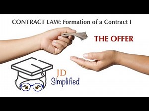 Contract Law: The Offer Explained -