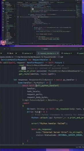 Call Python controller from Rust
