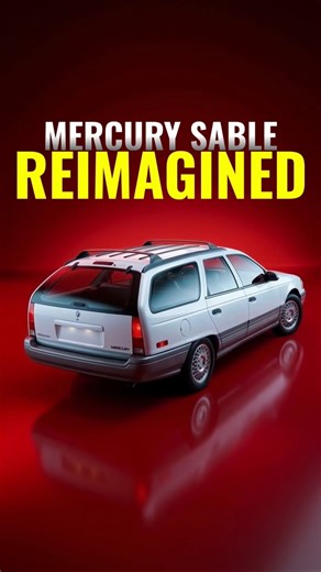 1992 Mercury Sable Station Wagon REIMAGINED as a 2030 electric car!