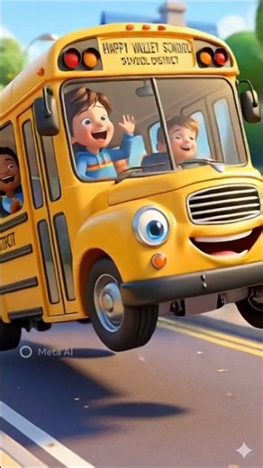 👉 Funny Bus Cartoon 😂 | Kids Bump Fun 😱 | Baby Cartoon Short 🎉 #shorts#shorts #funny
