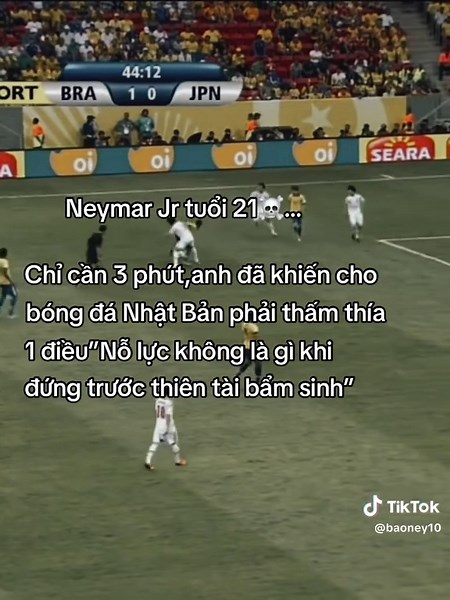 Neymar 21 tuổi: Thiên Tài bóng đá Nhật Bản