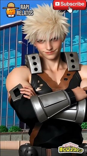 Explosive! Bakugo makes the leap from anime to real life 💥 #mha #bnha #myheroacademia #bokunohero