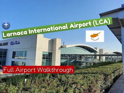 LARNACA AIRPORT Walkthrough (LCA) | Departures | Arrivals | Full Walking Tour!