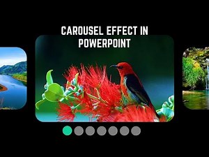 Carousel Effect in PowerPoint | Create Cool Picture Slideshow with Morph Transition