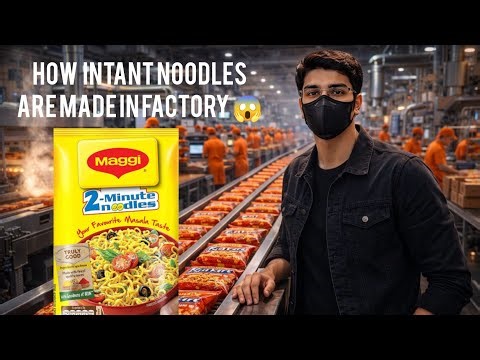 How Maggi Is Made in Factory 😱 (Full Process)