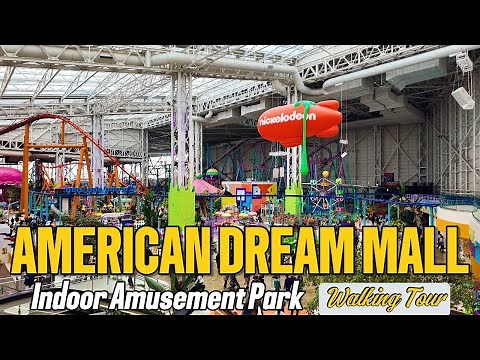 American Dream Mall 4K | Walking Tour of NJ’s Mega Mall