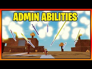[Showcase] All ADMIN ABILITIES in Ability Wars || Roblox
