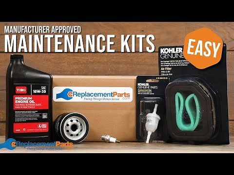 Repair Your Outdoor Power Equipment FAST with Maintenance Kits from eReplacemenParts.com!