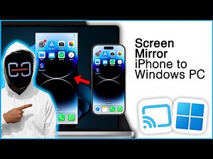 How to screen mirror your iPhone to a Windows PC! [Best Method]