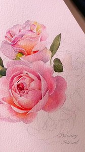 8.7K views · 504 reactions | Practice painting rose with brush #flowerbouquet #roses #colorful #brush #artwork | Painting Tutorial | Facebook