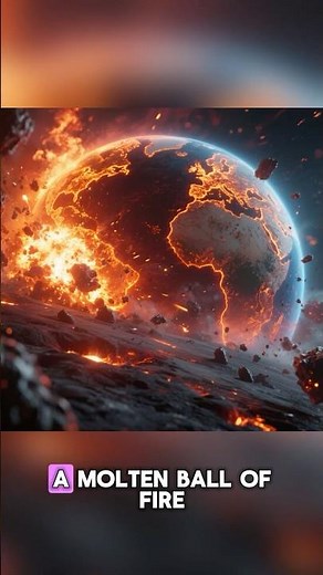 Earth was not always blue This is how everything began