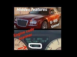Chrysler 300c || Hidden Features & Engine Code Scanner