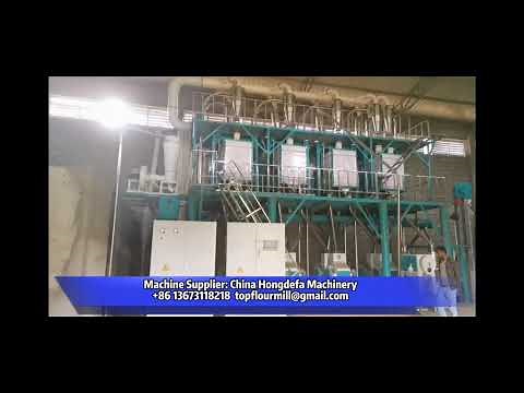 High-quality,Automatic,Complete wheat flour mill machine line.Hongdefa Brand