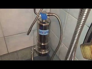 Demonstration of the Anespa Mineral Ion Water Spa by Enagic