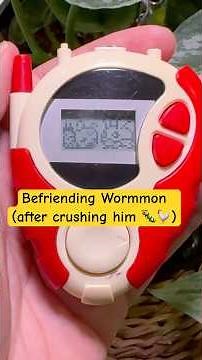 Befriending Wormmon and digivolving to MagnaAngemon for Main Boss Fight #digimon #digivice D3 V1