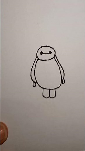 Draw Baymax with Me! 🤖✨ | Fun & Easy Drawing Tutorial