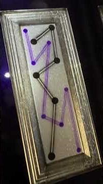 Metaflake covered with purple and black candy. Traditional patterns.