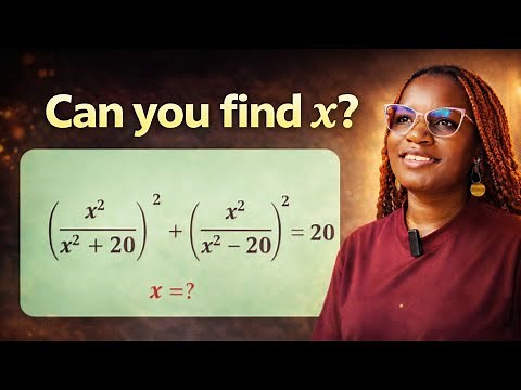 A very hard algebra math problem/ find x