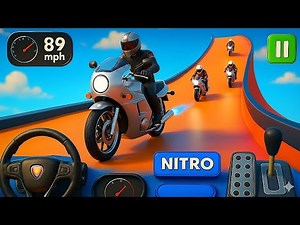 💯Motorcycle Stunt Racing Game 2026 - Crazy Mega Ramp Bike Stunts 3D 🔥 | Android Gameplay Ep 20🏍