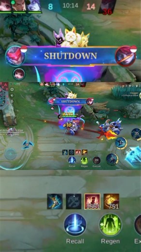 SABER BARBAR #shorts #fypシ #viral #gaming #mobilelegends