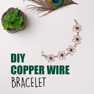 77K views · 1.7K reactions | DIY Copper Wire Bracelet | Jewellery...