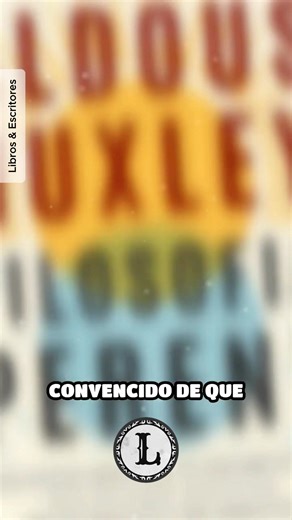 ¿Sabías que Aldous Huxley no solo imaginó un futuro dominado por la tecnología? 🖊 #escritores #aldoushuxley #fblifestyle #literatura #Libros | Libros y escritores