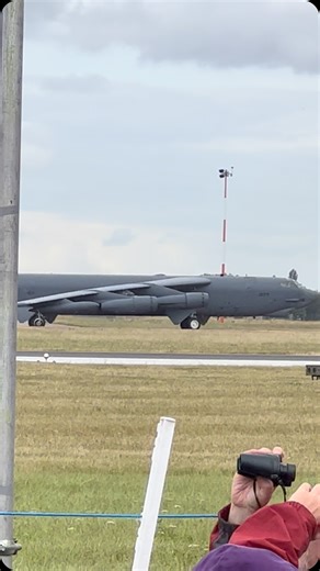 Boeing B-52 Stratofortress at RIAT #riat #planespotting #aviation #planespotter #flying #avgeek #pilot #avgeeks #lovelife #taxiing #b52stratofortress | The Flying Duck77