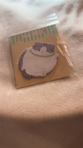 Cat time sticky notes #cat #school