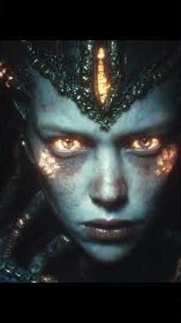 Mesmerising alien eyes #alien #scifi #eyes #girl #beautiful #woman