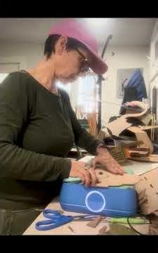 Cardboard Puppet Set Design