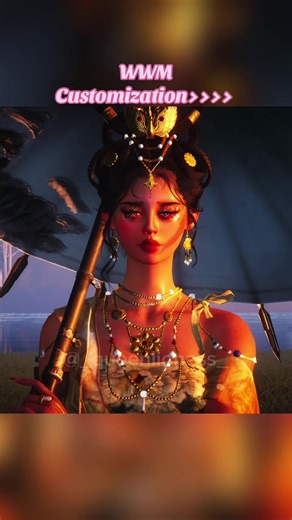 Can’t get enough of the beautiful customizations and cosmetics in this game! 😍😍 #wherewindsmeet #wherewindsmeetgame #fyp #gamergirl #gametok