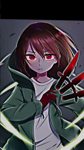Sans (canon) VS StoryShift Chara #1v1 #edit #1v1edit