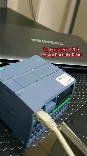 Tia Portal Simatic S7-1200 Rotary Incremental Encoder Read