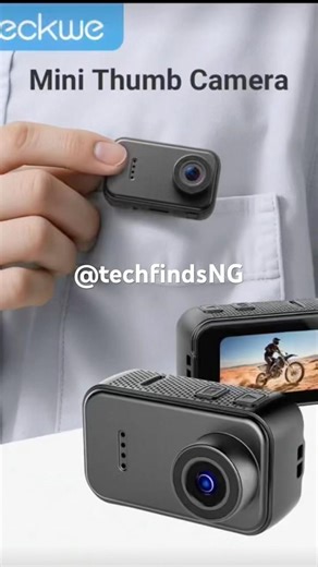 Teckwe Pocket Carema, Mini Body Camera, Wearable Action Body Cam, #1kviews #phonegadget