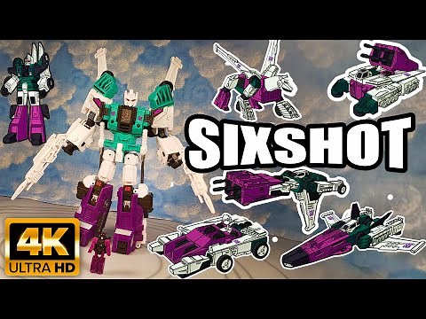 TRANSFORMERS Jinbao SIXSHOT Review (MFT Upscale) is it Generations Scale & G1 enough? In Depth Look