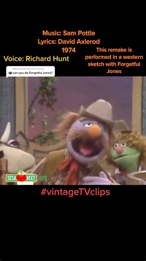 Reply to @alysoneklund Forgetful Jones #70s #vintageTVclips #sesamestreet #muppets #forgetfuljones
