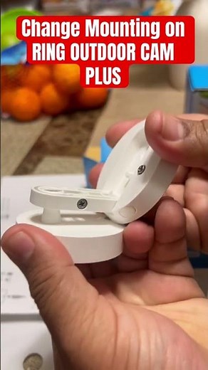 Change Mounting Position on RING OUTDOOR CAM PLUS