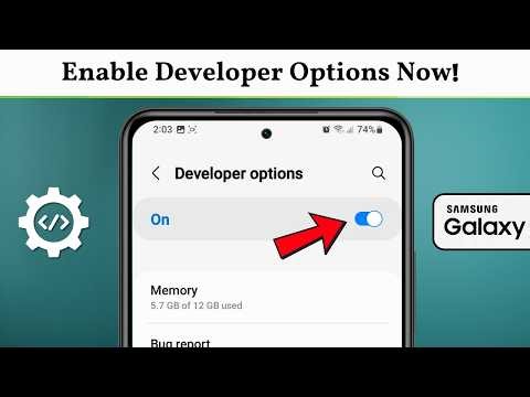 Enable Developer Mode on Samsung in 30 Seconds!