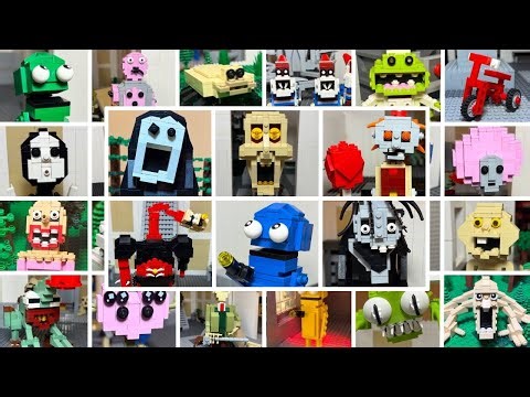 All LEGO R.E.P.O. Monsters, Creatures & Animals COMPILATION!